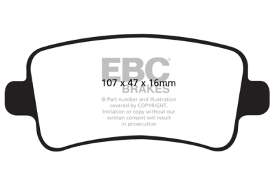 EBC sada brzd PDKR | destičky Ultimax & kotouče Standard zadní PDKR219