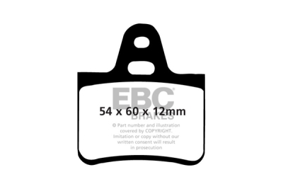 EBC sada brzd PDKR | destičky Ultimax & kotouče Standard zadní PDKR271