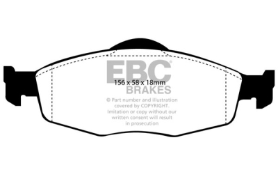EBC sada brzd PDKF | destičky Ultimax & kotouče Standard přední PDKF692