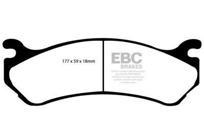 EBC sada brzd PD40K | destičky Ultimax & kotouče Standard PD40K452