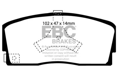 EBC sada brzd PDKF | destičky Ultimax & kotouče Standard přední PDKF563