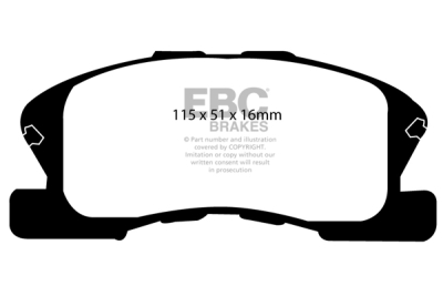 EBC sada brzd PDKF | destičky Ultimax & kotouče Standard přední PDKF584