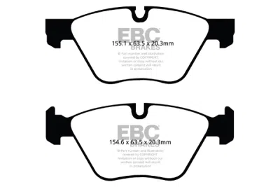 EBC sada brzd PD40K | destičky Ultimax & kotouče Standard PD40K333