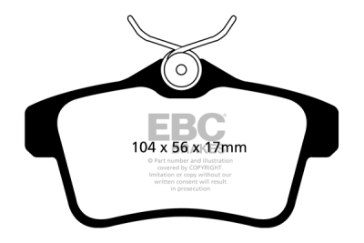 EBC sada brzd PDKR | destičky Ultimax & kotouče Standard zadní PDKR257