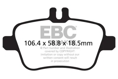 EBC sada brzd PDKR | destičky Ultimax & kotouče Standard zadní PDKR567