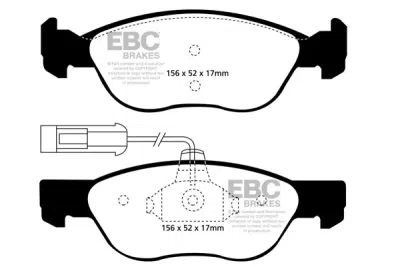 EBC Ultimax | brzdové destičky přední  DP1060/2