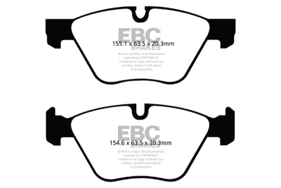 EBC sada brzd PD40K | destičky Ultimax & kotouče Standard PD40K323