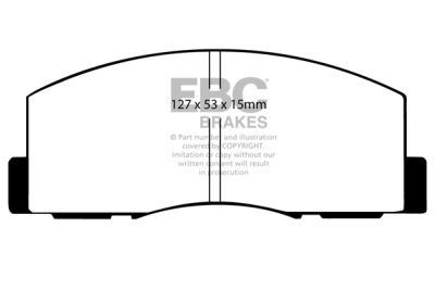 EBC sada brzd PDKF | destičky Ultimax & kotouče Standard přední PDKF1318