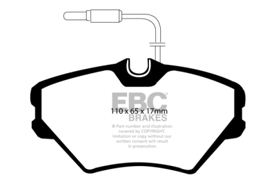EBC sada brzd PDKF | destičky Ultimax & kotouče Standard přední PDKF1668