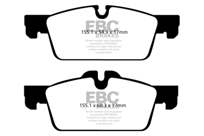 EBC sada brzd PDKF | destičky Ultimax & kotouče Standard přední PDKF1589
