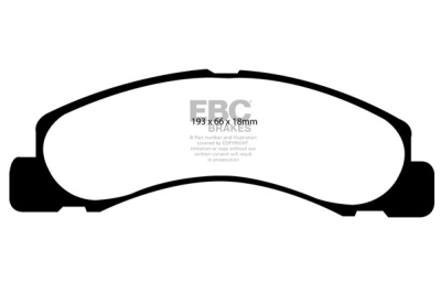 EBC sada brzd PD40K | destičky Ultimax & kotouče Standard PD40K724
