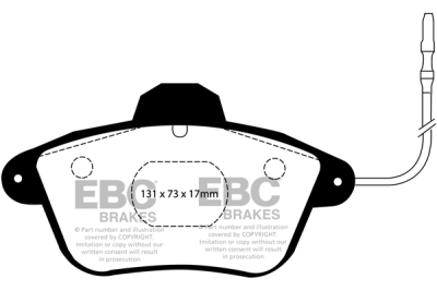 EBC sada brzd PD40K | destičky Ultimax & kotouče Standard PD40K606
