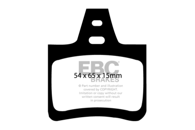 EBC sada brzd PD40K | destičky Ultimax & kotouče Standard PD40K605