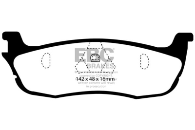 EBC sada brzd PDKR | destičky Ultimax & kotouče Standard zadní PDKR318