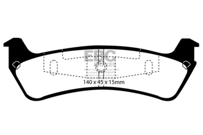 EBC sada brzd PDKR | destičky Ultimax & kotouče Standard zadní PDKR323