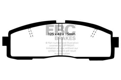 EBC sada brzd PDKR | destičky Ultimax & kotouče Standard zadní PDKR879