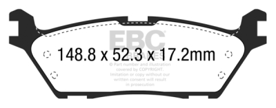 EBC sada brzd PD40K | destičky Ultimax & kotouče Standard PD40K2494