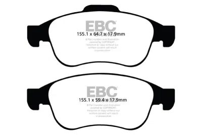 EBC sada brzd PD40K | destičky Ultimax & kotouče Standard PD40K2310