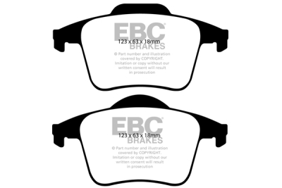 EBC sada brzd PD40K | destičky Ultimax & kotouče Standard PD40K2304