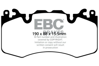 EBC sada brzd PD40K | destičky Ultimax & kotouče Standard PD40K2323