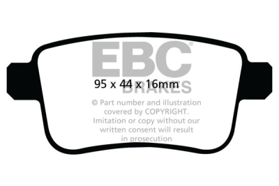 EBC sada brzd PD40K | destičky Ultimax & kotouče Standard PD40K2316