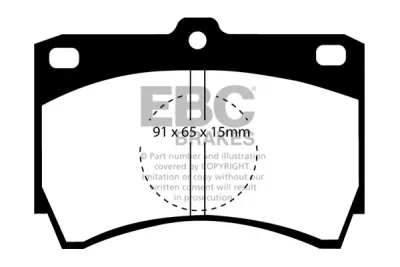 EBC sada brzd PDKF | destičky Ultimax & kotouče Standard přední PDKF1150