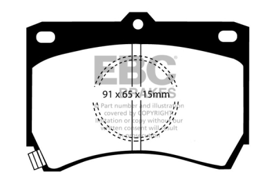 EBC sada brzd PDKF | destičky Ultimax & kotouče Standard přední PDKF1151