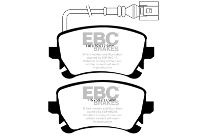 EBC sada brzd PDKR | destičky Ultimax & kotouče Standard zadní PDKR892