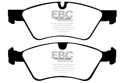 EBC Ultimax | brzdové destičky přední  DP1592