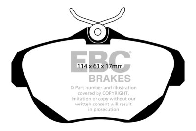 EBC sada brzd PD40K | destičky Ultimax & kotouče Standard PD40K587