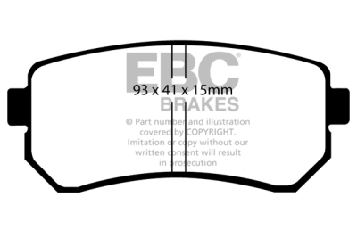 EBC sada brzd PD40K | destičky Ultimax & kotouče Standard PD40K916