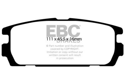 EBC sada brzd PD40K | destičky Ultimax & kotouče Standard PD40K933