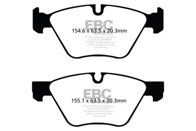 EBC sada brzd PD40K | destičky Ultimax & kotouče Standard PD40K285