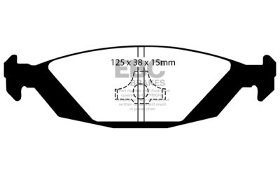 EBC sada brzd PDKR | destičky Ultimax & kotouče Standard zadní PDKR799