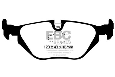 EBC sada brzd PD40K | destičky Ultimax & kotouče Standard PD40K293