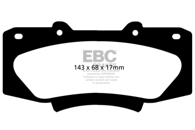 EBC Ultimax | brzdové destičky přední  DPX2054