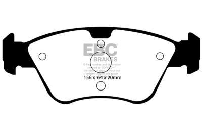 EBC sada brzd PDKF | destičky Ultimax & kotouče Standard přední PDKF1224