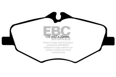 EBC sada brzd PDKF | destičky Ultimax & kotouče Standard přední PDKF1223