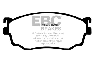 EBC sada brzd PDKF | destičky Ultimax & kotouče Standard přední PDKF1149