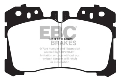 EBC sada brzd PD40K | destičky Ultimax & kotouče Standard PD40K1081