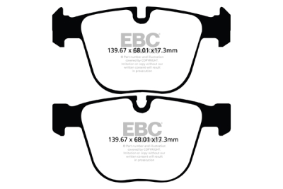 EBC sada brzd PDKR | destičky Ultimax & kotouče Standard zadní PDKR146