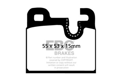 EBC sada brzd PDKR | destičky Ultimax & kotouče Standard zadní PDKR147