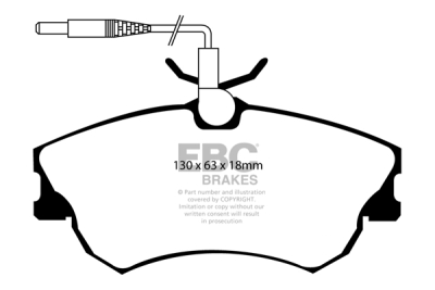 EBC sada brzd PDKF | destičky Ultimax & kotouče Standard přední PDKF1644
