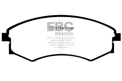 EBC Ultimax | brzdové destičky přední  DP1358/2