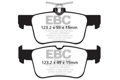 EBC sada brzd PDKR | destičky Ultimax & kotouče Standard zadní PDKR1042