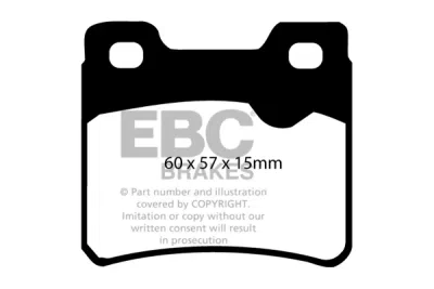 EBC sada brzd PDKR | destičky Ultimax & kotouče Standard zadní PDKR703