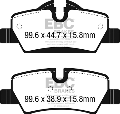 EBC sada brzd PDKR | destičky Ultimax & kotouče Standard zadní PDKR1070