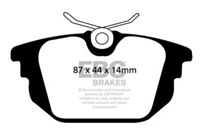 EBC sada brzd PD40K | destičky Ultimax & kotouče Standard PD40K706