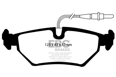 EBC sada brzd PD40K | destičky Ultimax & kotouče Standard PD40K709