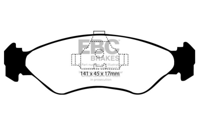 EBC sada brzd PDKF | destičky Ultimax & kotouče Standard přední PDKF722